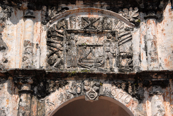 Porta de Santiago detail - Anno 1670