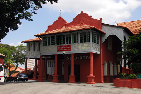 Melaka Stadthuys, Dutch colonial town hall 1641