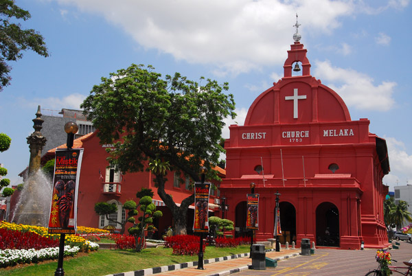 Christ Church and Town Square Melaka
