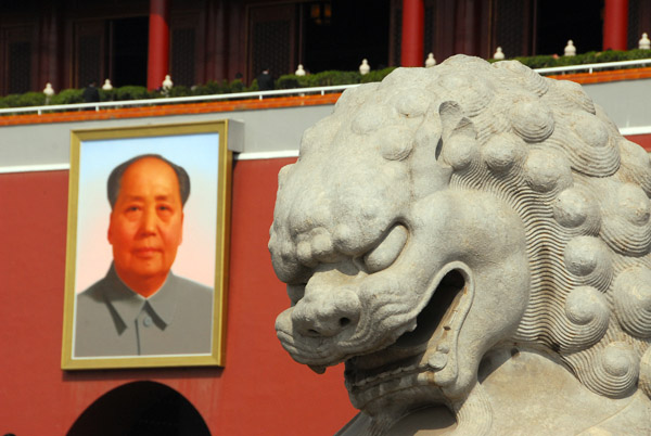 Lion, Tiananmen, Beijing