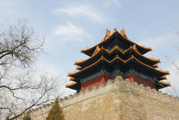 Tower at the southeast corner of the Forbidden City, Beijing