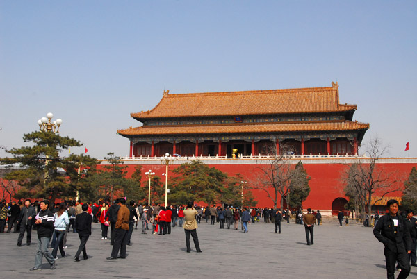 Duanmen, the gate between Tiananmen and the Meridian Gate