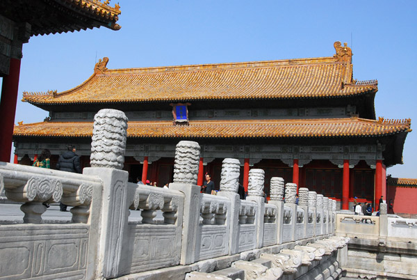 Raised terrace leading to the BaoHe Dia, Hall of Preserving Harmony
