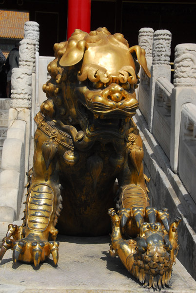 Lion guarding the Gate of Heavely Purity