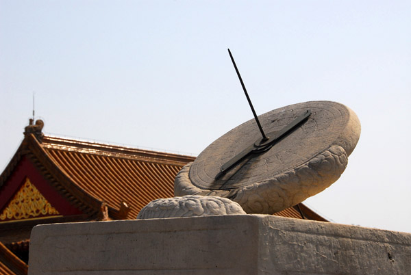 Sundial, Forbidden City