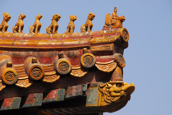 Roof detail, Forbidden City