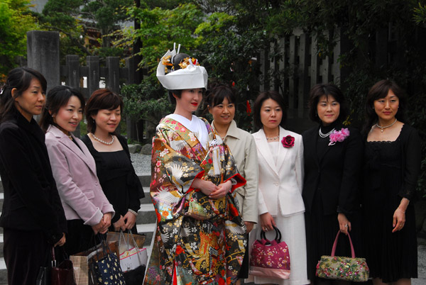 Wedding photo, Tsurugaoka Hachiman-gu, Kamakura
