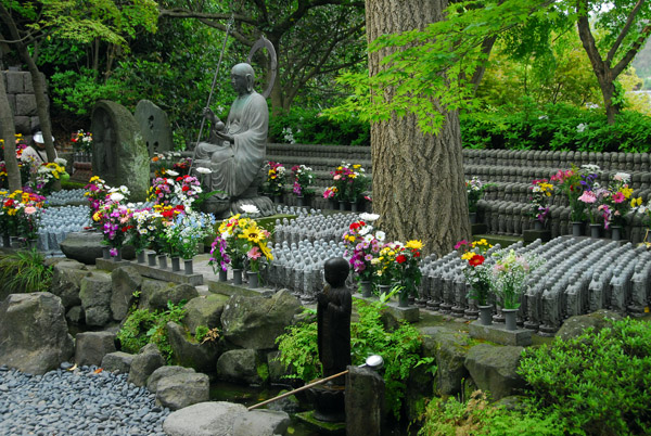 Hase-dera Temple, Jizo statues, Kamakura