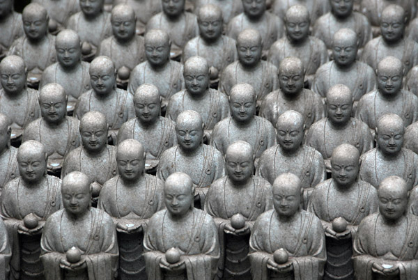 Hase-dera Temple, Jizo statues, Kamakura