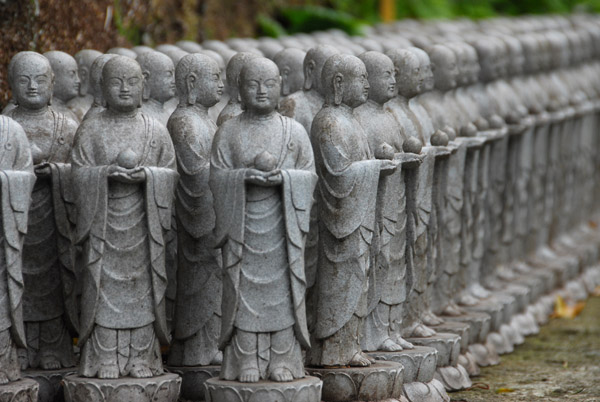 Hase-dera Temple, Jizo statues, Kamakura