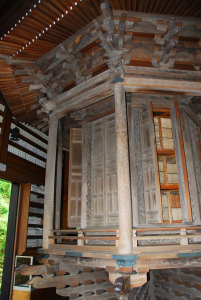 Prayer wheel, Hase-dera Temple, Kamakura