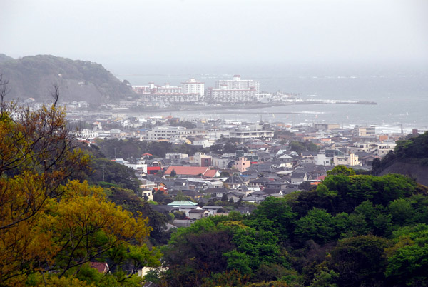 View of Kamakura from the Daibutsu Hiking Course