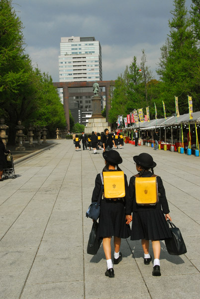 Japanese schoolgirls, Tokyo