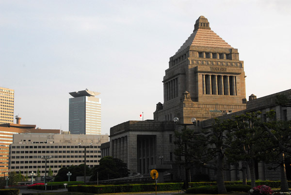 Japanese parliament, National Diet Building - Kokkai-gijidô, Tokyo