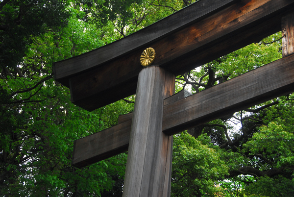 Torii Gate, Meiji-jinju (shrine) Yoyogi-koen (park)