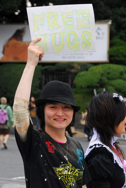 Cos-play-zoku Free Hugs gang, Harajuku