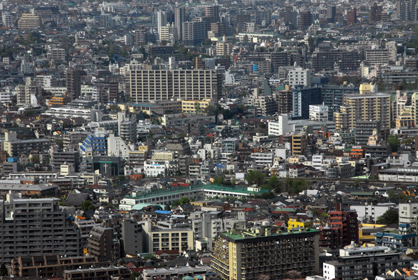 View from Tokyo Metropolitan Government Building observation deck