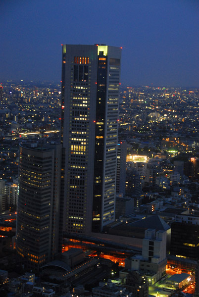 Tokyo Opera City Tower, night