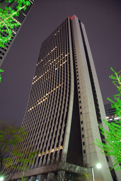 Sompo Japan Building at night - Tokyo, Nishi-shinjuku