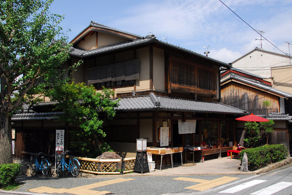 A small shop in a traditional house, Higashiyama-ku, Kyoto