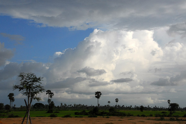 Rainy season storms, Cambodia