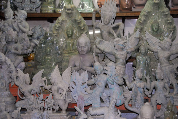 Khmer souvenirs - Russian Market, Phnom Penh