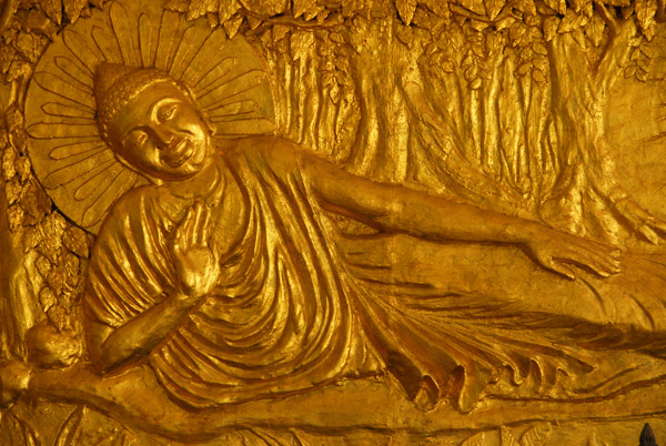 Reclining Buddha, Dhamasala, Wat Preah Keo
