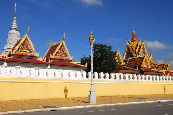 Wall of the Royal Palace, Phnom Penh