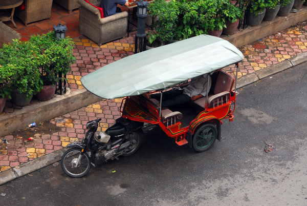 Cambodian version of a tuktuk, Phnom Penh