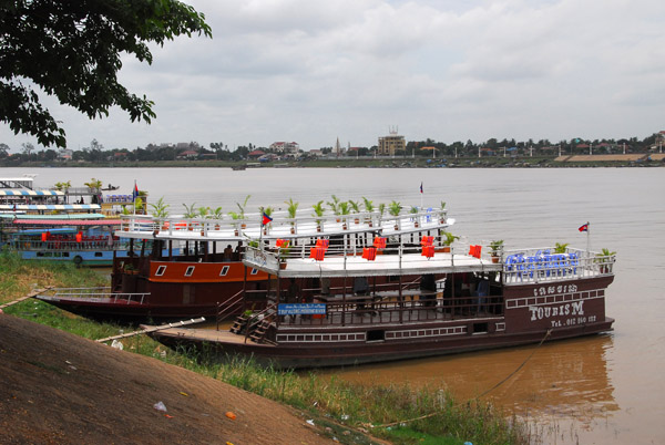 Mekong River Tourist boats, Phnom Penh