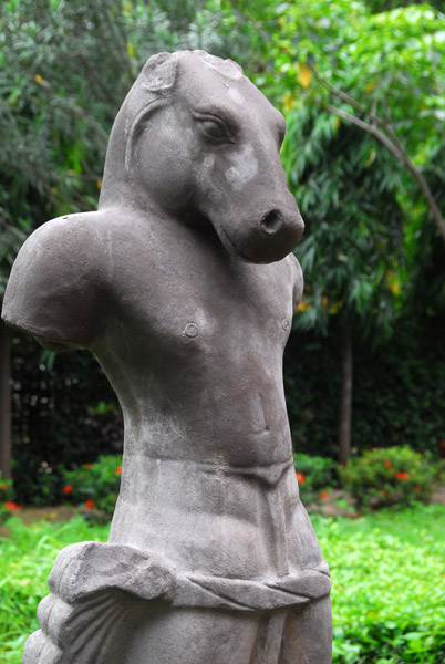 Cambodian National Museum sculpture garden