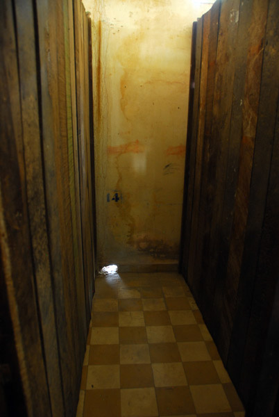 One of the prison cells, S21