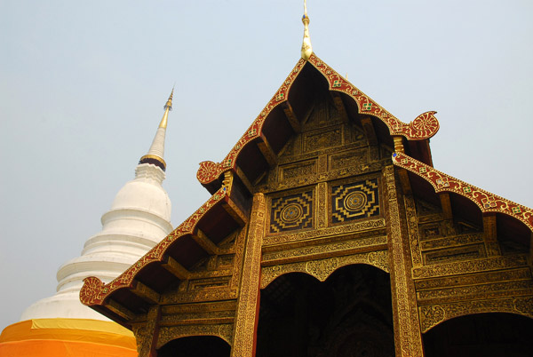 Ordination Hall and chedi, Wat Phra Singh, Chiang Mai