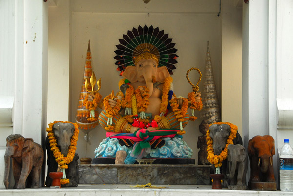 Ganesh, the Indian elephant-headed god, Wat Hwa Kuang, Chiang Mai