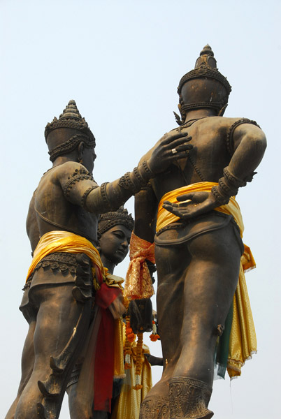 Three Kings Monument, Chiang Mai