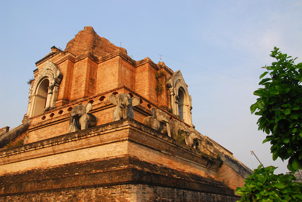 Main stupa, Wat Chedi Luang, Chiang Mai