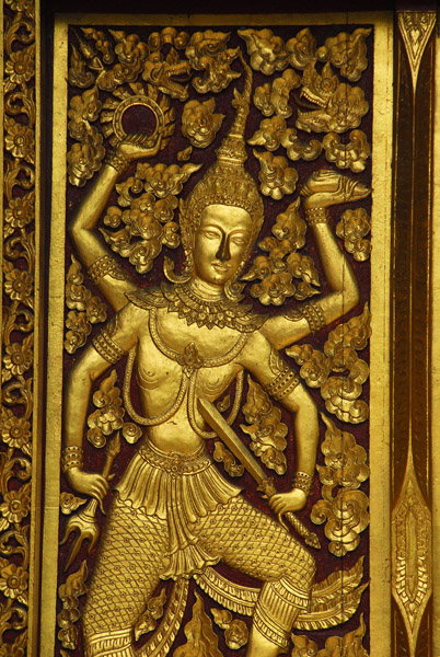 Ornate door, Wat Phra That Doi Suthep