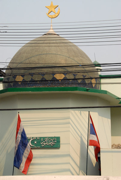 Masjid Al-Noor, a small mosque in Chiang Mai