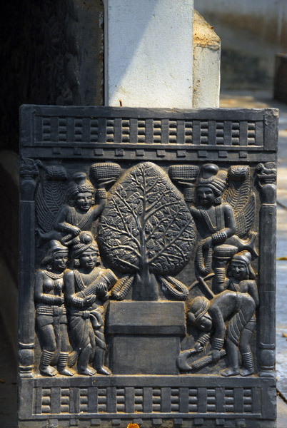 Buddhist bas-relief, Wat U Mong