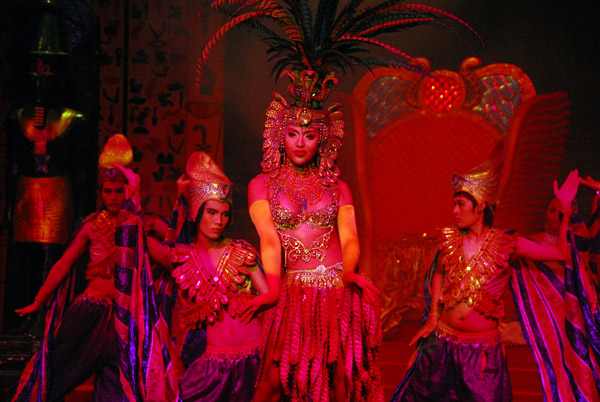 Egyptian show, Simon Cabaret, Chiang Mai