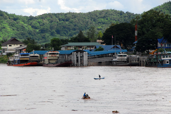 Mekong River port of Chiang Saen, Thailand