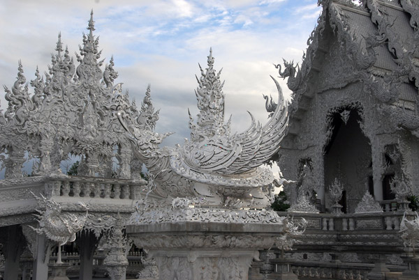 Wat Rong Kuhn, the White Temple, Chiang Rai