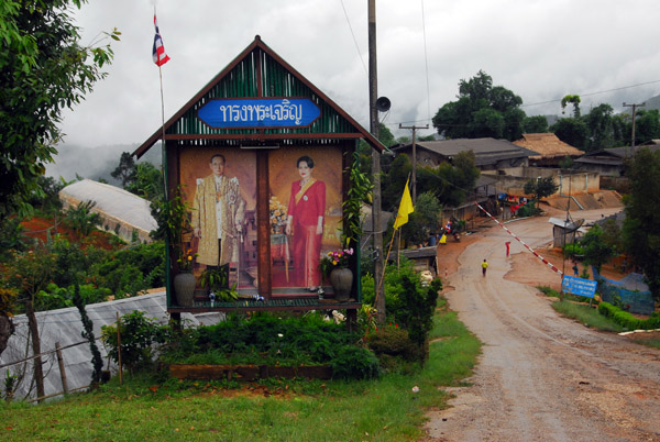 Thai village on the Burmese border, Doi Angkhang