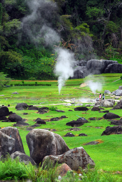 Steam vents, Doi Pha Hom Pok National Park, Fang
