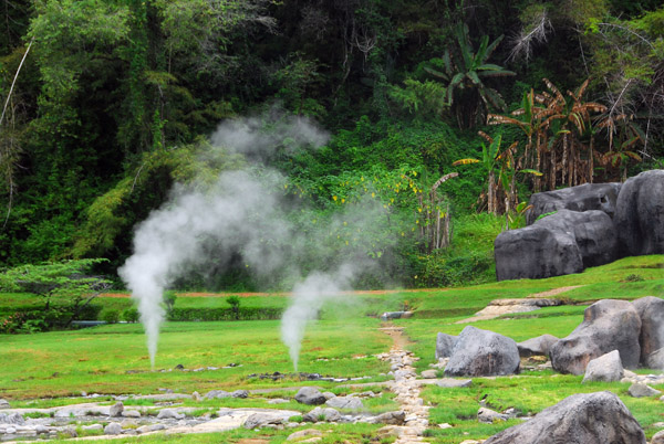Steam vents, Doi Pha Hom Pok National Park, Fang
