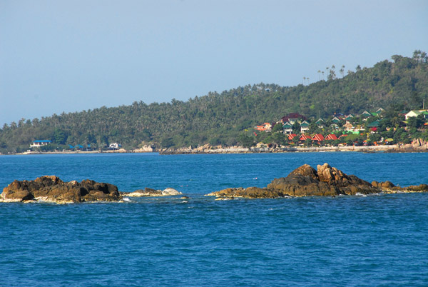 Northwest coast of Ko Pha-Ngan, Hat Ya