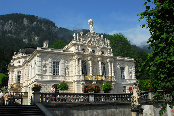 Schloß Linderhof, one of the palaces built by King Ludwig II