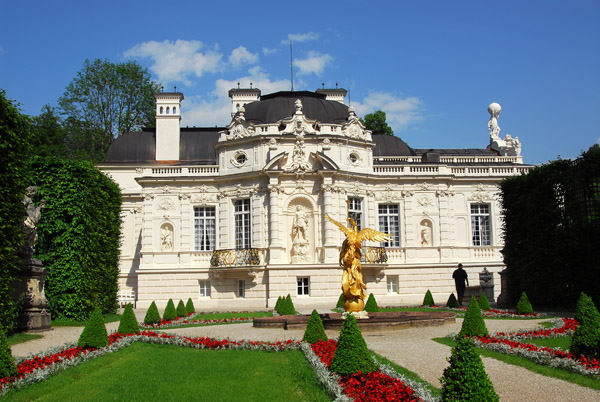 West facade and garden, Schloß Linderhof
