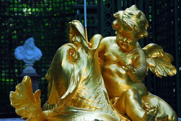 Baroque fountain, Schloßpark Linderhof