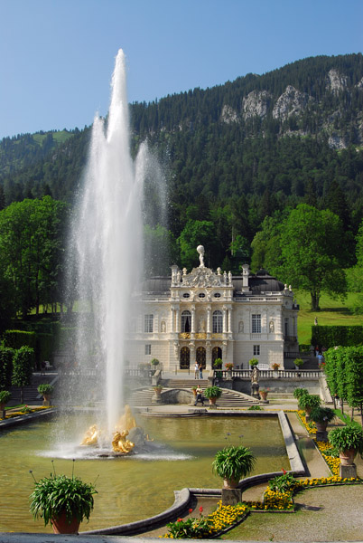 Main fountain, Linderhof